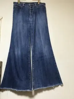 ワイドフレアデニム メンズ