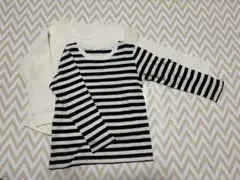 UNIQLO 無印良品　長袖カットソー 110