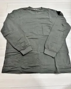 UNIQLO ユニクロ ロンT 長袖 カーキ Lサイズ