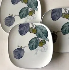 ノリタケ 乃りたけ　山辺　四角中皿　３枚セット