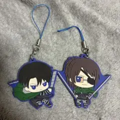 リヴァイ・ハンジ ストラップ二体セット