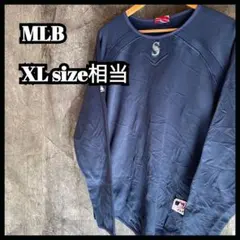 MLB マリナーズ　長袖　us古着 majestic