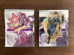 ジョジョの奇妙な冒険 ジョセフ アナスイ ステッカー マツキヨココカラ限定