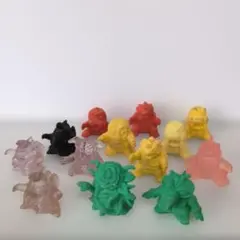 怪獣フィギュアセット 12体 カラフル