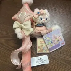 上海ディズニー10周年 ぬいぐるみスティック　 リーナベルのサムネイル