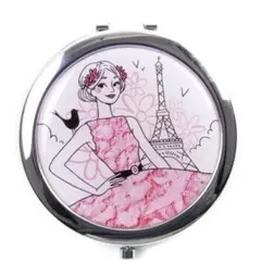 "PARISIENNE !"LA ROMANTIQUE POCKETMIRROR