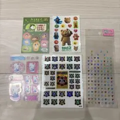 【新品未使用あり】 シールセット 平成レトロ