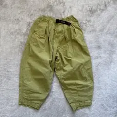 DENIM DUGGARE ×グラミチオリーブグリーン バルーンパンツ