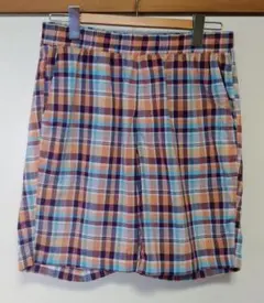 SALE 値下げ不可 OLD UNIQLO チェック柄 ショートパンツ