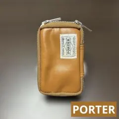 【PORTER　ポーター】キーケース　キャメル　吉田カバン