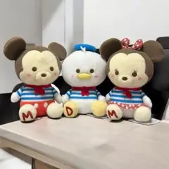 ミッキー&フレンズ ミルキーボア BIGぬいぐるみ マリンスタイル 3体セット