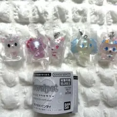 ジュエルペット　めじるしアクセサリー　キラキラver. 5個　セット　ガチャ