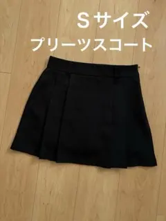 GU プリーツ スコート 黒