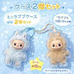 大人可愛い♡ミニ ラブブ ケース 華やかで高見え2個セット 人気お得