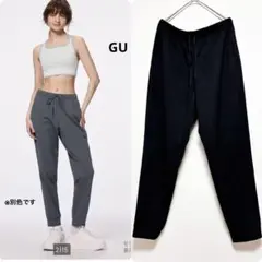 GU ドライストレッチジョガーパンツ　ACTIVE　L　ブラック　トレーニング