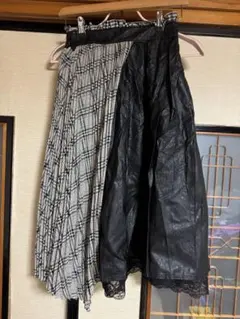 axes femme レザースカート 新品未使用タグ付き