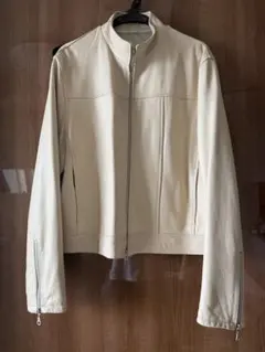 BOTTEGA VENETA リブレザージャケット　48 トーマスマイヤー期 BOTTEGA VENETA リブレザージャケット 48 トーマスマイヤー期 - メルカリ