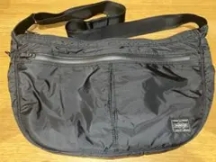 美品ショルダーブラックPORTER × PASSENGER MESSAGE