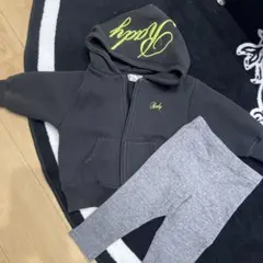 ちびRady フーディ ロゴ パーカー セットアップ