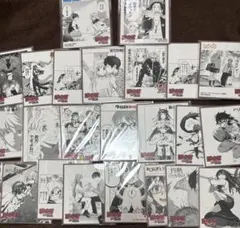 ジャンプフェア2021 2023 2025 アニメイト ミニ色紙 24枚