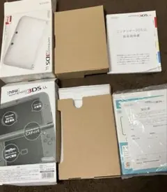 New Nintendo 3DS LL ホワイト　　new ブラック箱のみ