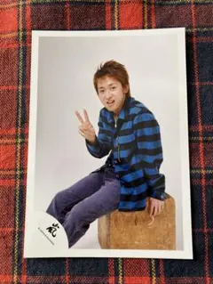 嵐 旧ロゴ 写真 大野智 a1
