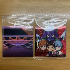 【未開封】エヴァンゲリオン　ウエハースシール　シンジ&レイ&アスカ&初号機