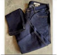 H&M パンツ　デニム　29/32 ダークブルーストレートレッグデニム