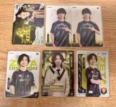 IJLカード　かず猫　6枚