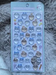 最後数枚‼️ちいかわボンボンドロップシールちいかわ　ハチワレ　うさぎ第一弾