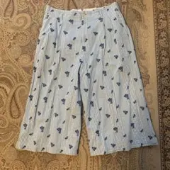 Sally Scott 花柄クロップドパンツ