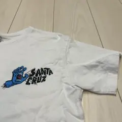 SANTA CRUZ スクリームハンドグラフィックプリントTシャツ M