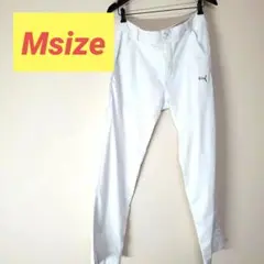 Puma ホワイト ゴルフパンツ Mサイズ プーマ