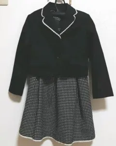 ボレロ風の上着とジャンパースカート