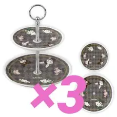 【匿名発送‼️3点セット❗️サンリオ】アクセサリースタンド 小物入れ