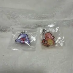 포켓몬 つやふるチャームマスコット 메타몽 파이리 めじるし