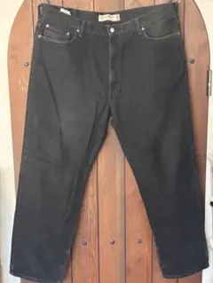 Levis 550 デニムパンツW42 L32ワイド バギー ブラックデニム