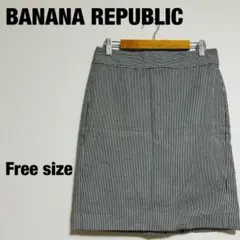 バナナリパブリック ミニスカート タイト XSサイズ Y2K 台形 スリット