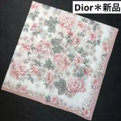 ★新品★ Christian Dior ハンカチ　スカーフ　大判　 C⑮