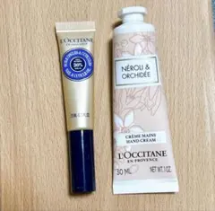 【新品未使用】ロクシタン　ネロリオーキデハンドクリーム＆シアネイルオイルセット