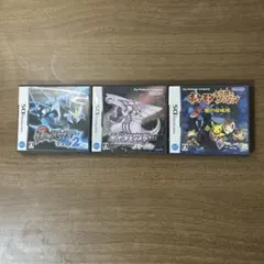【動作確認済み】　ポケモン ds ソフト　まとめ売り　3点セット