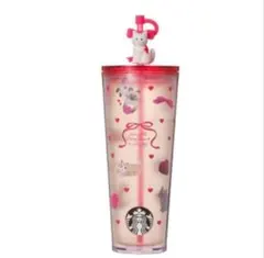 スタバ バレンタイン2026 コールドカップタンブラーキャット 710ml
