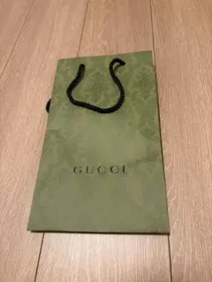 GUCCI ショップ袋 紙袋 グリーンのサムネイル