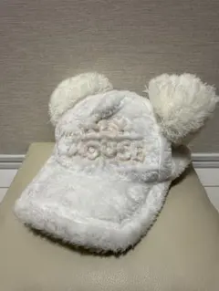 ミッキーマウス耳付き　キャップ　ディズニー