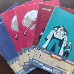 ワンピース　クリアファイル　ステッカーセット　4種6枚
