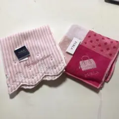 Polo Ralph Lauren ピンク ハンカチ　FURLAピンク　ハンカチ