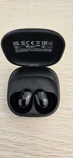 ブラック ワイヤレスイヤホン redmi buds 充電ケース付きのサムネイル