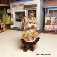 ミニチュア＊小さな寝起きのコッカースパニエル＊モールアート - メルカリ