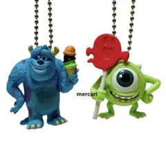 モンスターズインク　マイク＆サリー　フィギュアキーホルダー　ハロウィン　希少