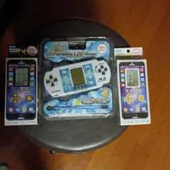 ポータブルLCDゲーム 3点セット　DAISO